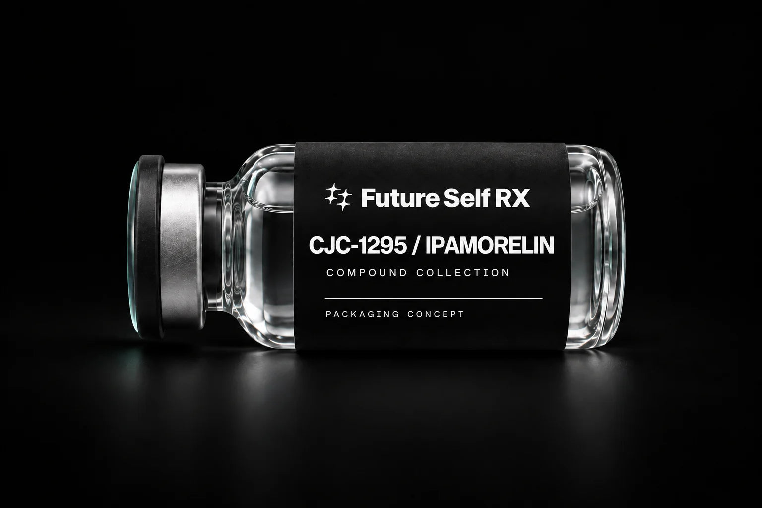 CJC-1295 / Ipamorelin — Future Self RX packaging concept