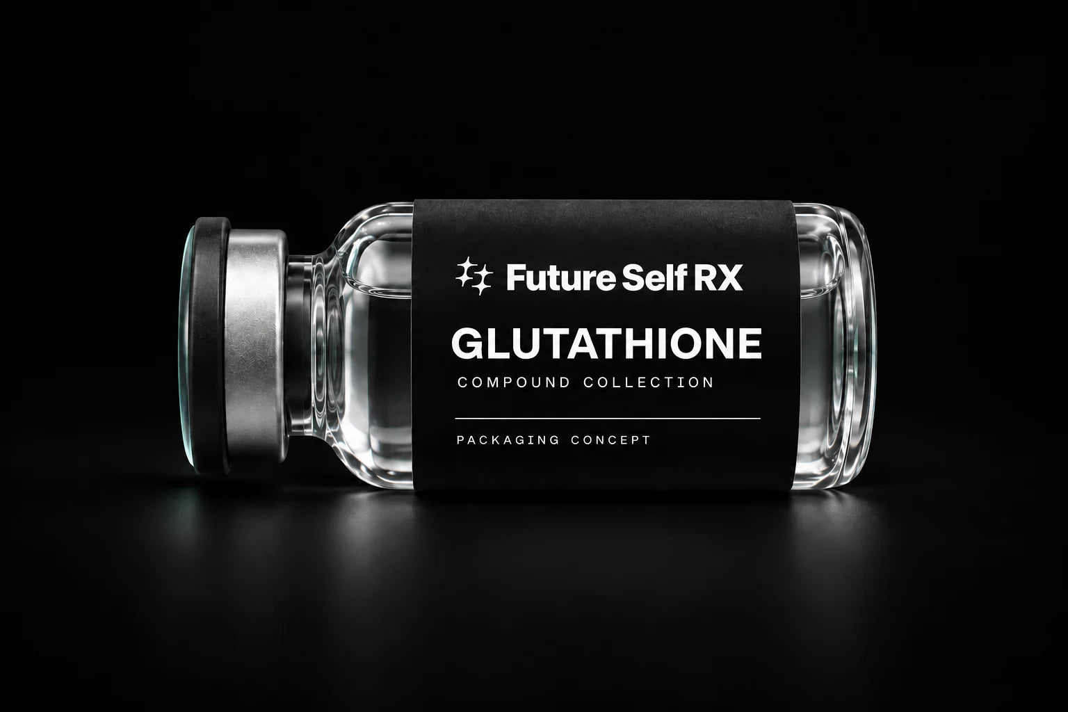 Glutathione — Future Self RX packaging concept