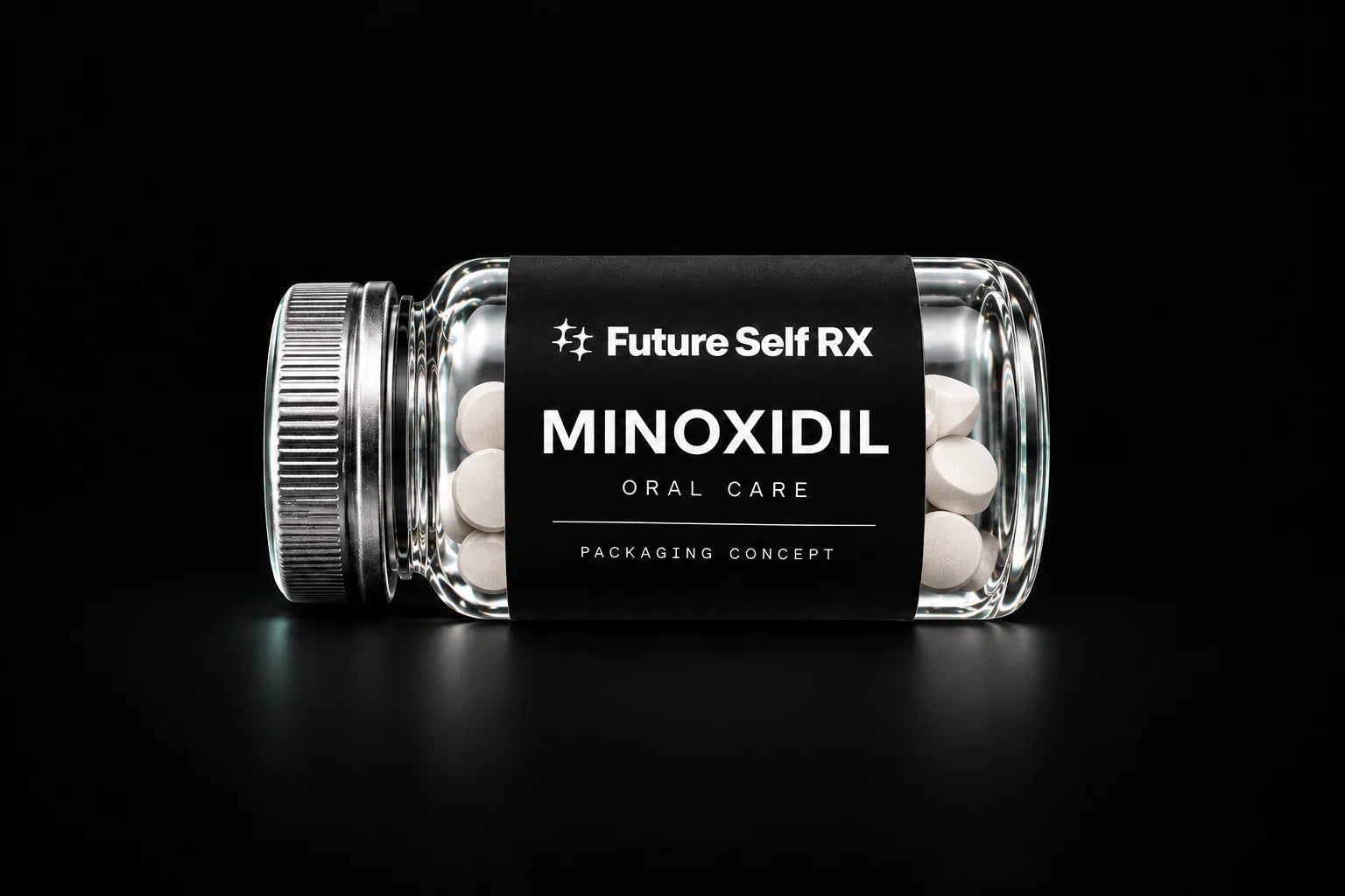 Minoxidil — Future Self RX packaging concept