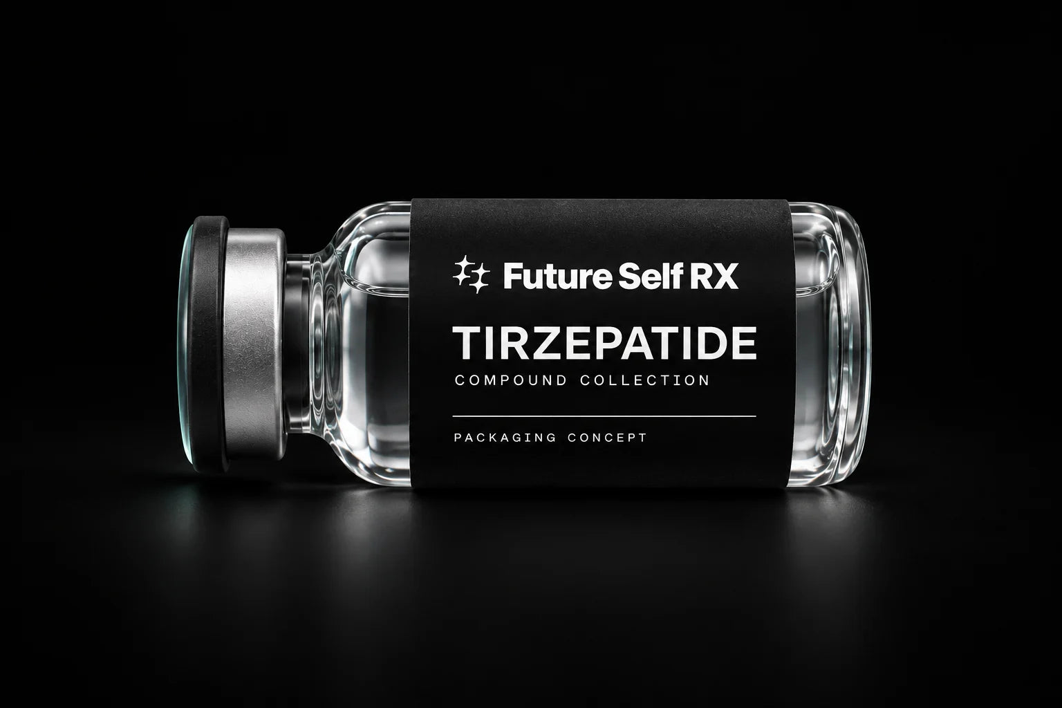 Tirzepatide — Future Self RX packaging concept